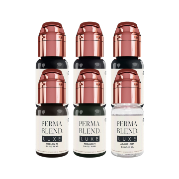 Encre PMU Perma Blend Luxe - Set Stevey G. Reclaim - 6x 15 ml