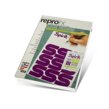 ReproFX Spirit Classic - Papier carbone violet pour transferts à la main - 3 épaisseurs (21,6 x 27,9cm)
