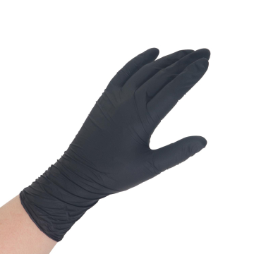 Boîte de 100 gants en nitrile noirs Saferly