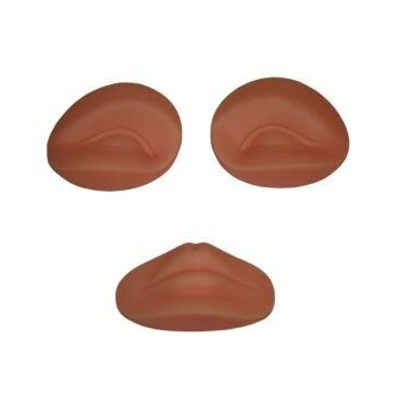 Yeux et Lèvres de Rechange pour Tête d'Entrainement