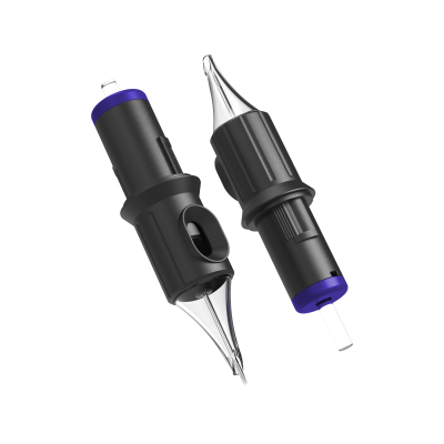 Boîte de 20 Cartouches Ghost Black - Round Liner Long Taper