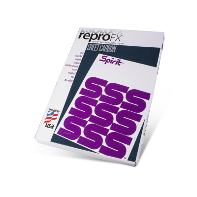ReproFX Spirit Classic - Papier carbone violet pour transferts à la main - 1 épaisseur (21,6 x 27,9cm)