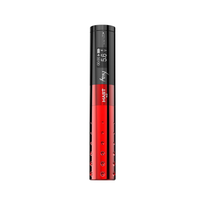Dragonhawk Mast Tour Amy Stylo Tatouage Sans Fil - Rouge - 4.0 mm Stroke