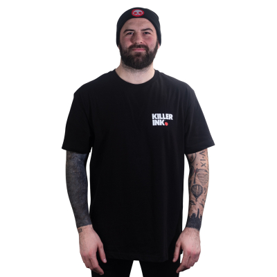 Killer Ink par Hobo Jack - Sid the Skull T-shirt Bloc - Noir