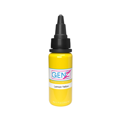 Encre Intenze Gen-Z 19 Couleurs - Lemon Yellow 30 ml (1 oz)