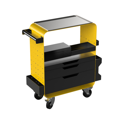 Poste de travail Impala de Kwadron - Jaune