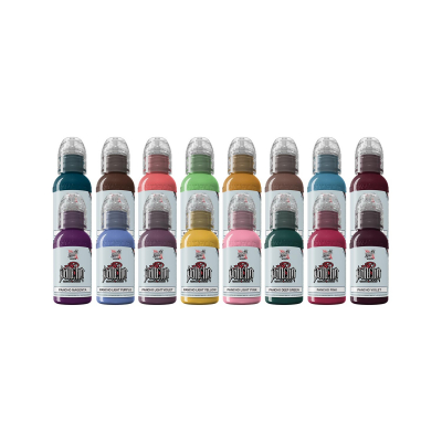 Encre World Famous Limitless - A.D. Pancho Pro Colour Set - 16x 30 ml