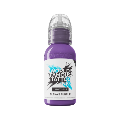 Encre de tatouage World Famous Limitless - Elena's Purple 30 ml