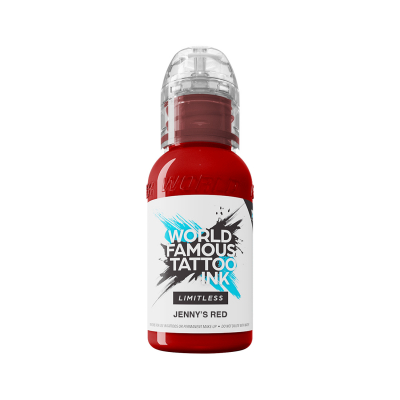 Encre de tatouage World Famous Limitless - Jenny's Red 30 ml