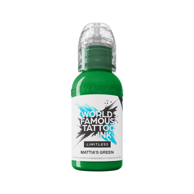 Encre de tatouage World Famous Limitless - Mattia's Green 30 ml