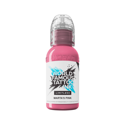 Encre de tatouage World Famous Limitless - Marta's Pink 30 ml