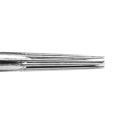 Boite de 50 Aiguilles Magic Moon 0,35MM - Straight Round Liner (Medium Taper)