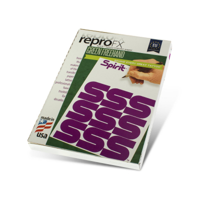 ReproFX Spirit Green - Papier carbone vert pour transferts à la main - 3 épaisseurs (21,6 x 27,9cm)