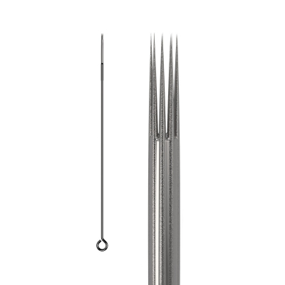 Boite de 50 aiguilles KWADRON 0,35mm LONG TAPER - BUGPIN (Texturées) - Round Shader