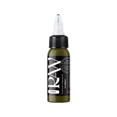 Encre de tatouage Raw Pigments Platinum - Sewage - 30 ml