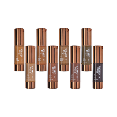 FADE - Tina Davies - Collection de pigments pour sourcils - Set complet de 8x 15 ml (Version EU REACH)