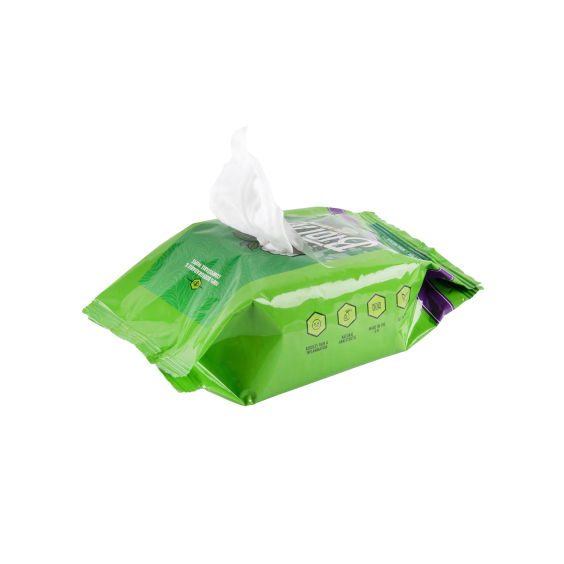 Pack de 40 lingettes de savon vert anesthésiant BIOTAT