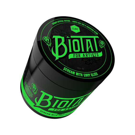 BIOTAT Baume de Tatouage Anesthésiant SCREAM avec Envy Édition Limitée 500 ml