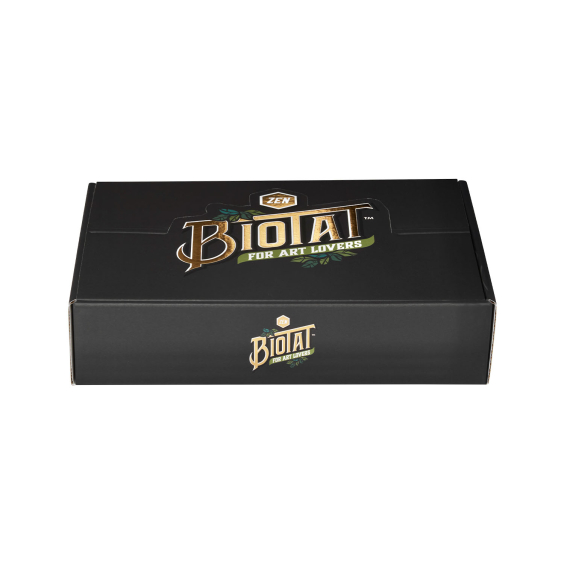 Boîte de 12 BIOTAT Beurre Doux Tattoo Zen 50 ml Présentoir Studio