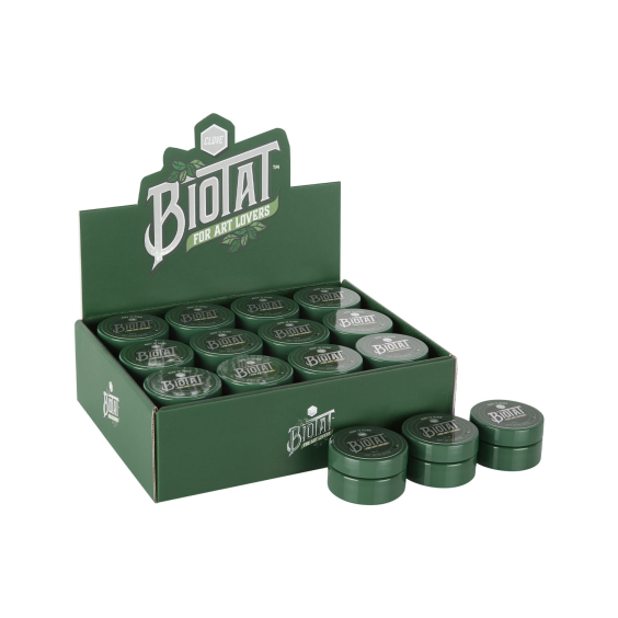 Boîte de 24 BIOTAT Beurre Doux Tattoo Clou de Girofle 25 ml Présentoir Studio