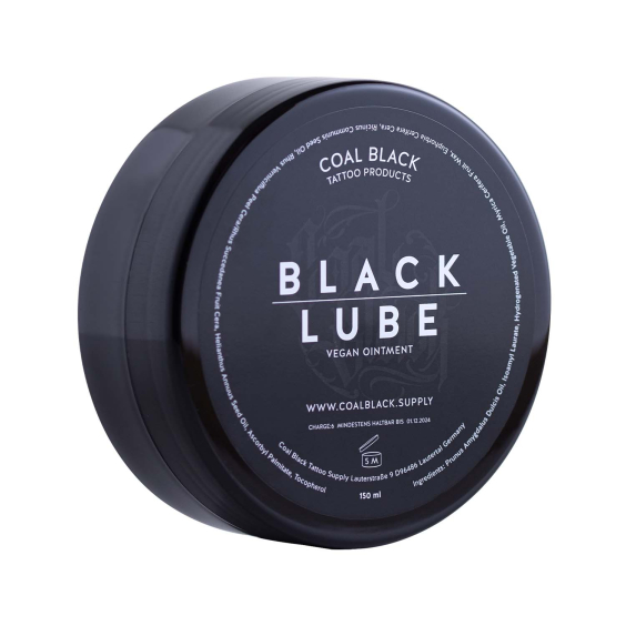 Coal Black - Pommade de tatouage végane Black Lube 120 g