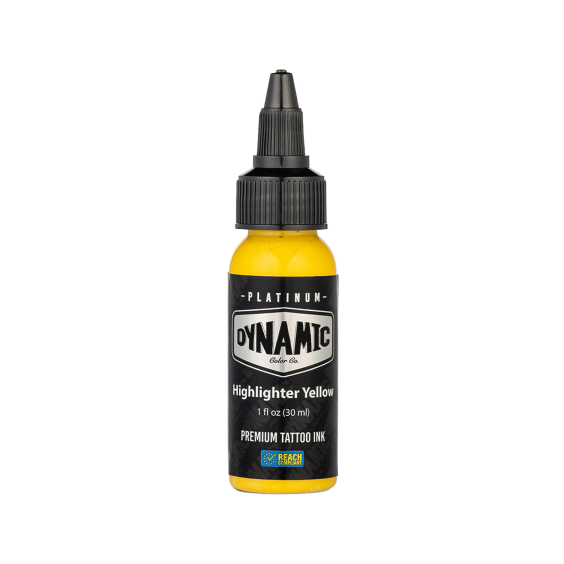 Encre Dynamic Platinum - Highlighter Yellow 30 ml