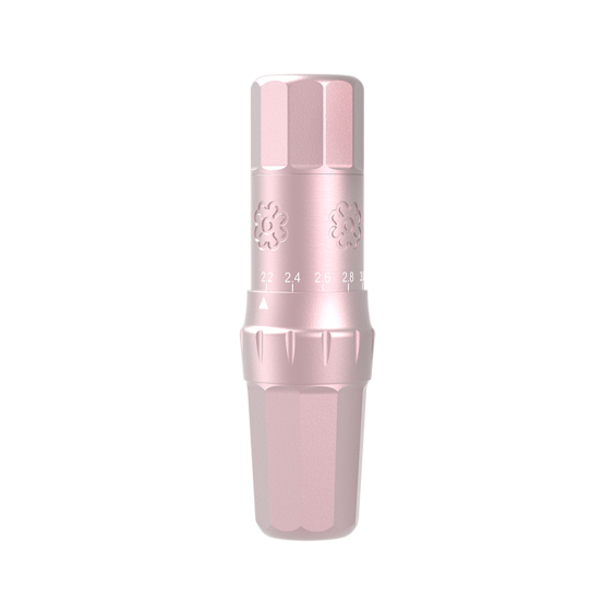 Machine à tatouer PMU Microbeau E.L.B à frappe réglable - Blush Pink