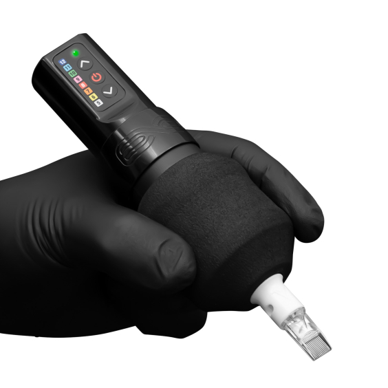 Boîte de 24 manchons jetables en mousse noire FK Irons (Gorilla)