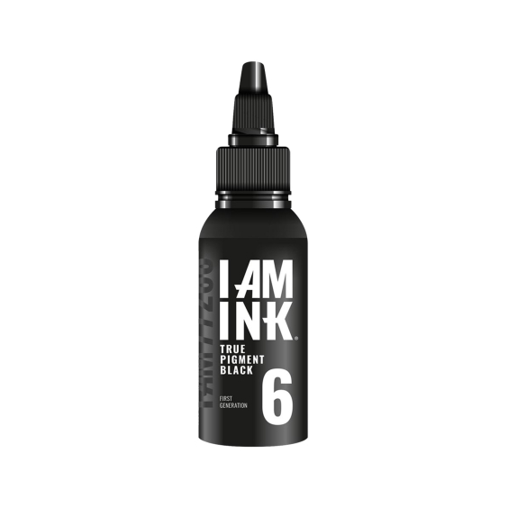 Encre noire I AM INK - First Generation 6 True Pigment Black 50 ml