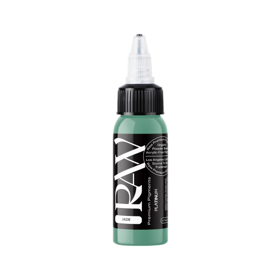 Encre de Tatouage Raw Pigments Platinum - Jade - 30 ml