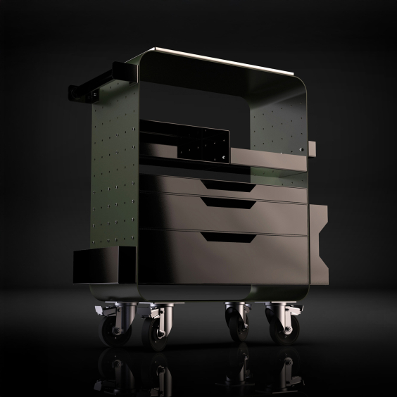 Poste de travail Impala de Kwadron - Vert kaki