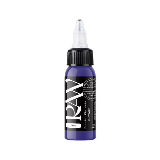 Encre de Tatouage Raw Pigments Platinum - Lotus - 30 ml