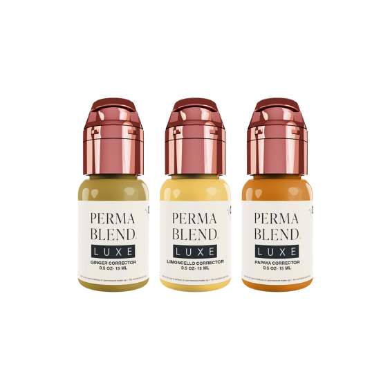 Encre PMU Perma Blend Luxe - Rescue Mini Set - 3x 15 ml
