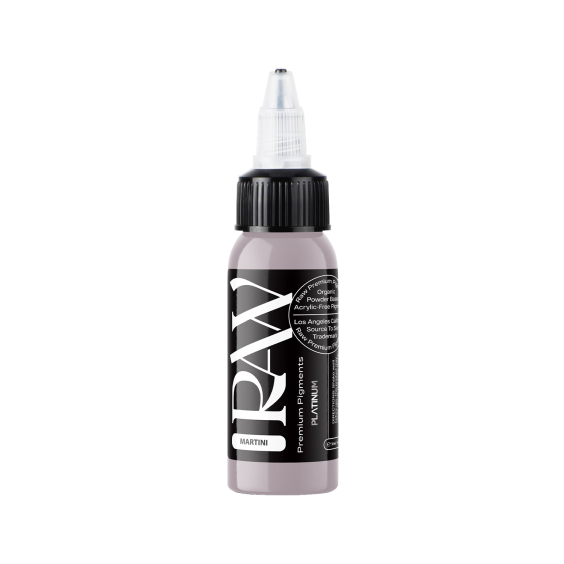 Encre de tatouage Raw Pigments Platinum - Martini - 30 ml
