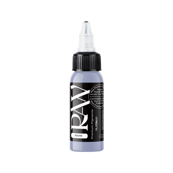 Encre de tatouage Raw Pigments Platinum - Mauve - 30 ml