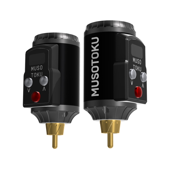 Musotoku Dan Kubin ROVER R-1 Batterie sans fil à autonomie prolongée - Connexion RCA - Gunmetal