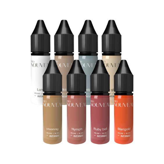 Pro Nouveau Pigments - Set Nipple Fairy Second Story 8x 15ml