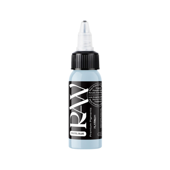 Encre de tatouage Raw Pigments Platinum - Pastel Blue - 30 ml