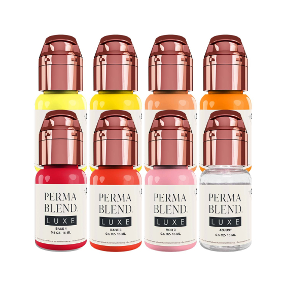 Encre PMU Perma Blend Luxe - Set Carla Ricciardone Embody - 8x 15 ml