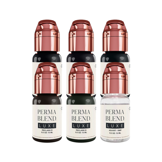 Encre PMU Perma Blend Luxe - Set Stevey G. Reclaim - 6x 15 ml