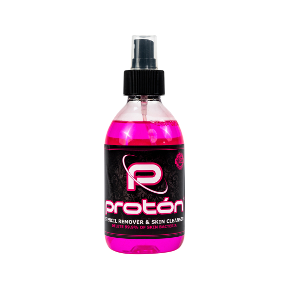 Proton - Éliminateur de stencil rose et nettoyant pour la peau 250ml (240,97g)