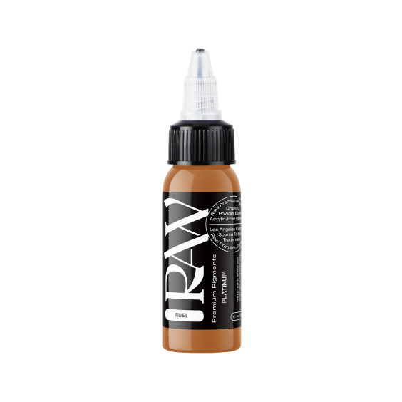 Encre de tatouage Raw Pigments Platinum - Rust - 30 ml