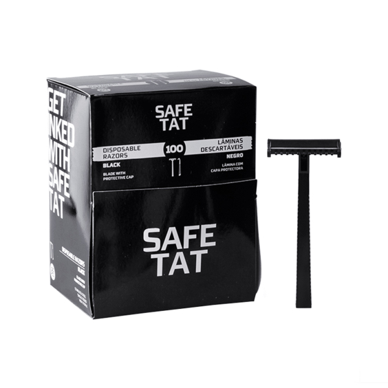 Boite de 100 Rasoirs Jetables Safe Tat