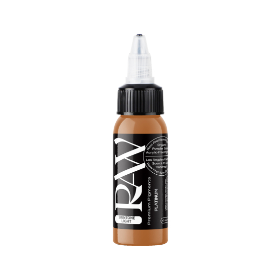 Encre de tatouage Raw Pigments Platinum - Skintone Light - 30 ml