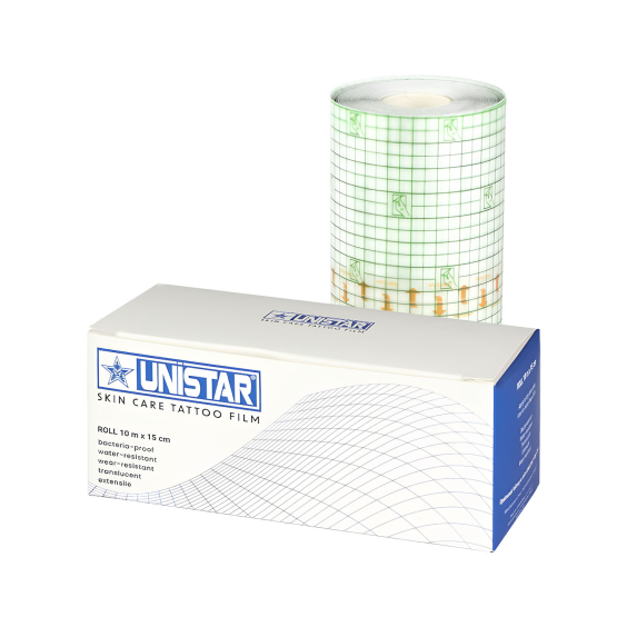 UNISTAR® Film de protection pour tatouage - 15 cm x 10 m