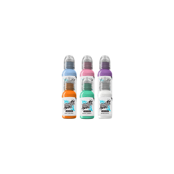 Encre World Famous Limitless - Pastel Collection - 6x 30 ml