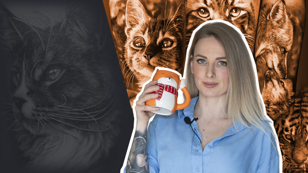 Comment tatouer des portraits d'animaux réalistes avec Angelique Grimm