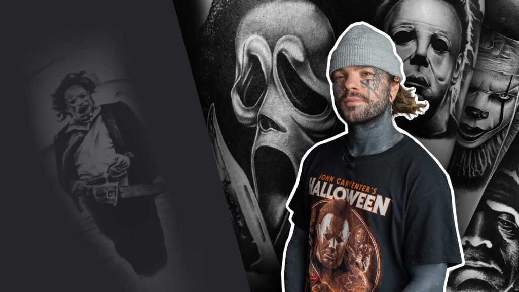 Comment tatouer l'horreur noire et grise avec Kyle 'Egg' Williams