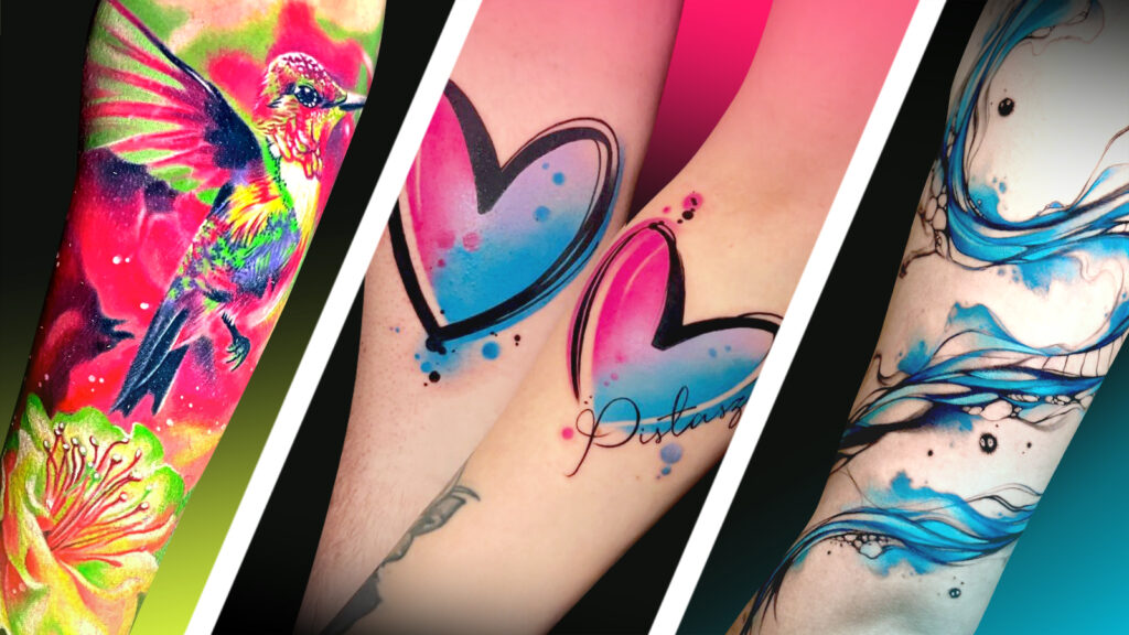Frappe de Génie - Meilleurs Tatouages en Aquarelle