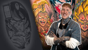Comment tatouer Broly de Dragon Ball Z avec Colin Tattoos